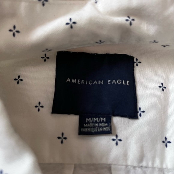 American Eagle, Mens Medium, short sleeve button down. - Picture 2 of 2